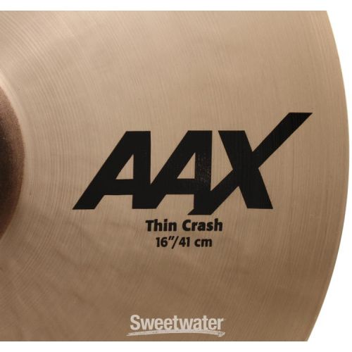  Sabian 16 inch AAX Thin Crash Cymbal