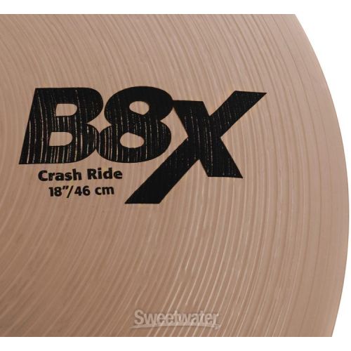  Sabian 18 inch B8X Crash Ride Cymbal