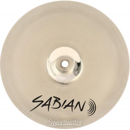  Sabian 10-inch AAX Splash Cymbal - Brilliant Finish