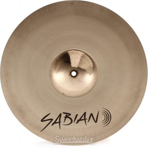  Sabian 16 inch AAX X-Plosion Fast Crash Cymbal - Brilliant Finish