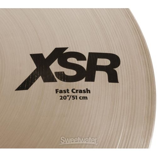  Sabian 20 inch XSR Fast Crash Cymbal