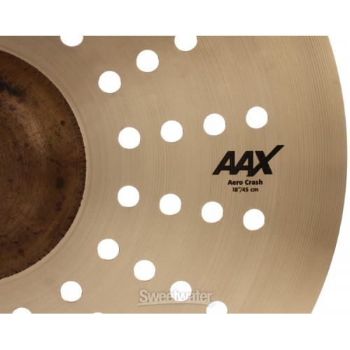  Sabian 18 inch AAX Aero Crash Cymbal