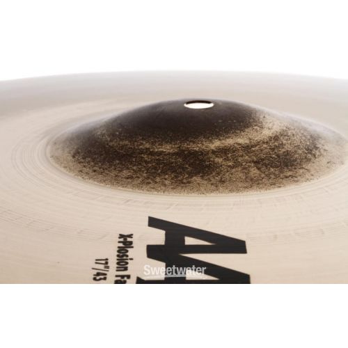  Sabian 17 inch AAX X-Plosion Fast Crash Cymbal - Brilliant Finish