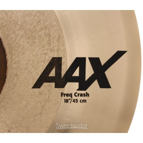  Sabian 18 inch AAX Freq Crash Cymbal