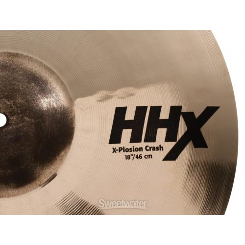  Sabian 18 inch HHX X-Plosion Crash Cymbal