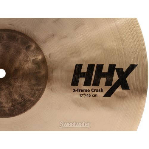  Sabian 17 inch HHX X-Treme Crash Cymbal
