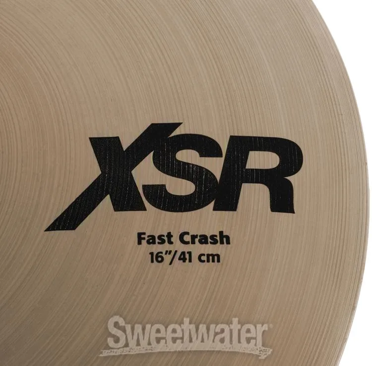  Sabian 16 inch XSR Fast Crash Cymbal