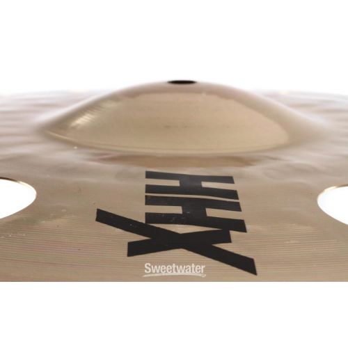  Sabian 16 inch HHX O-Zone Crash Cymbal - Brilliant Finish