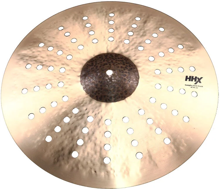  Sabian HHX Complex Aero Crash Cymbal - 18-inch