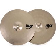 Sabian 15 inch HHX Groove Hi-hats Cymbal - Brilliant Finish