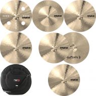 Sabian Stratus 6-Piece Cymbal Set with Bag - 14/16/18 China/18 Zero/20/22 inch