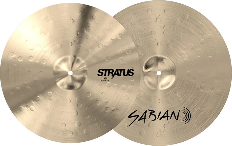  Sabian Stratus Hi-hat Cymbals - 14 inch