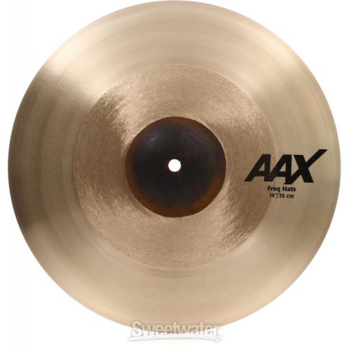  Sabian 14 inch AAX Freq Hi-hat Cymbals