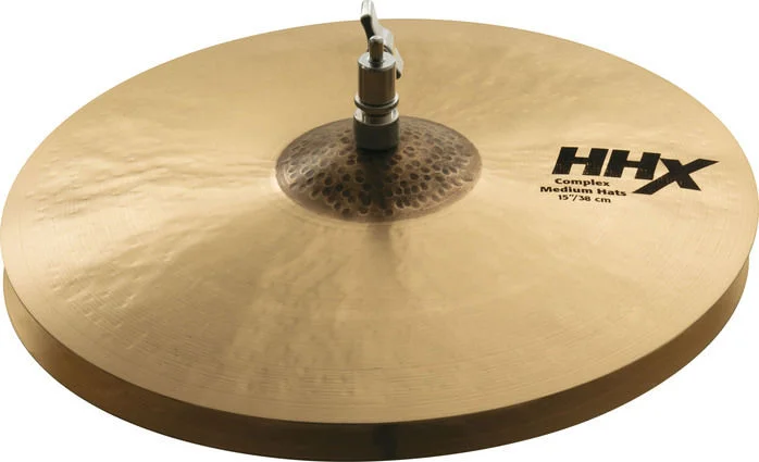  Sabian 15 inch HHX Complex Medium Hi-hat Cymbals