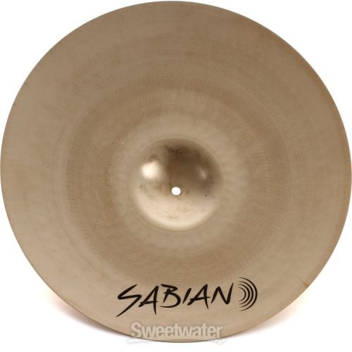  Sabian 20 inch AAX Medium Ride Cymbal - Brilliant Finish Demo