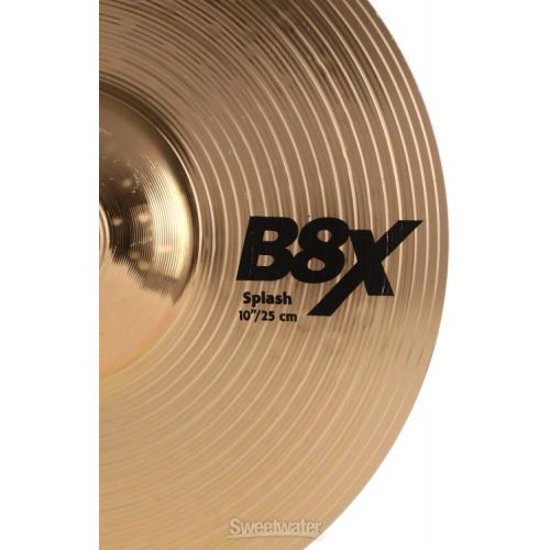  Sabian 10-inch B8X Splash Cymbal