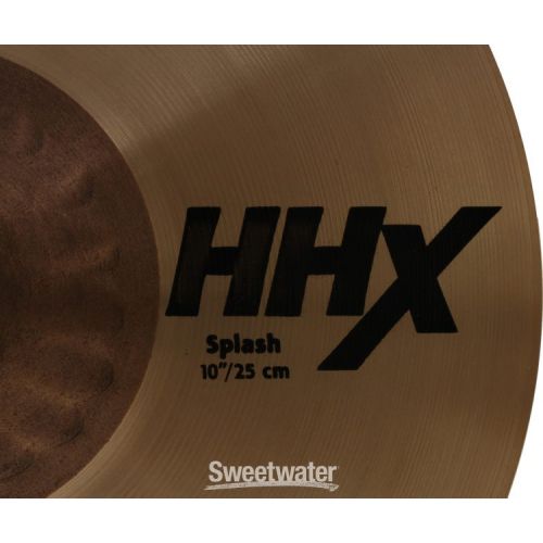  Sabian 10 inch HHX Splash Cymbal