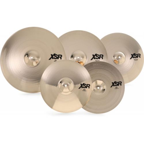  Sabian XSR Performance Cymbal Set Bundle - 14-/16-/18-/20-inch