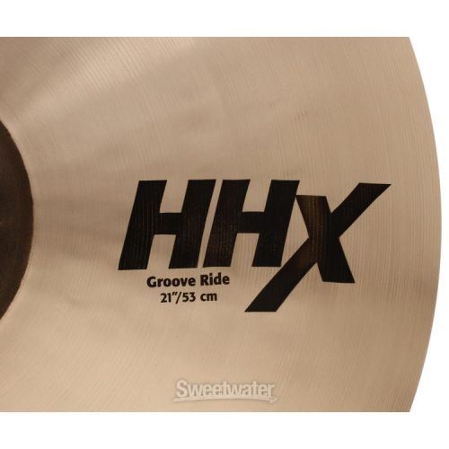  Sabian 21 inch HHX Groove Ride Cymbal