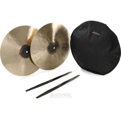  Sabian Artisan Traditional Symphonic Medium Heavy Hand Cymbals - 18-inch