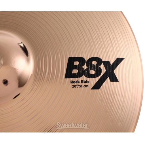  Sabian 20 inch B8X Rock Ride Cymbal