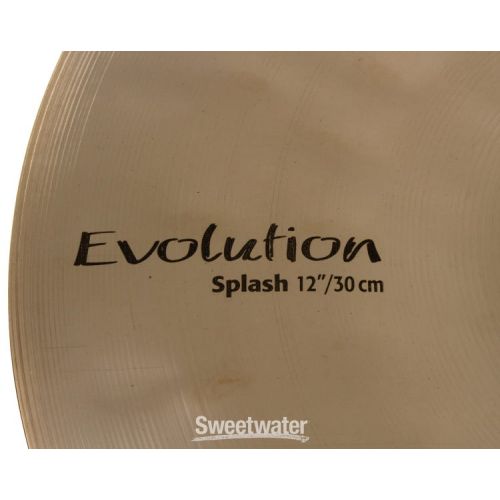  Sabian 12 inch HHX Evolution Splash Cymbal - Brilliant Finish Demo