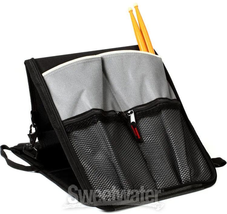  Sabian Stick Flip Bag Black with Grey Trim