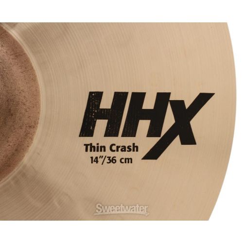  Sabian 14 inch HHX Thin Crash Cymbal