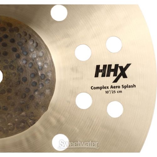  Sabian HHX Complex Aero Splash Cymbal - 10-inch