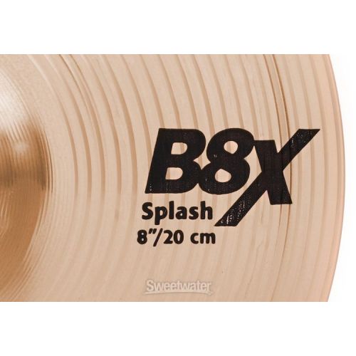  Sabian 8 inch B8X Splash Cymbal
