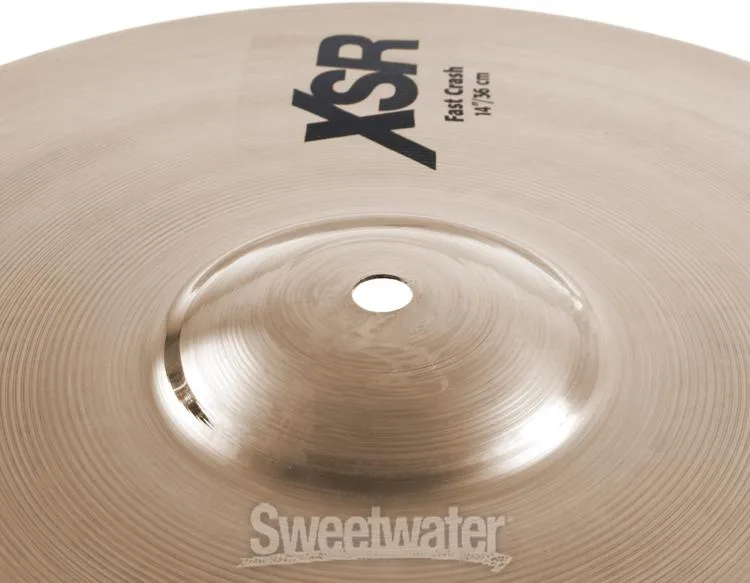  Sabian XSR Super Cymbal Set - 14/14/16/20 inch - with Free 10/18 inch Demo
