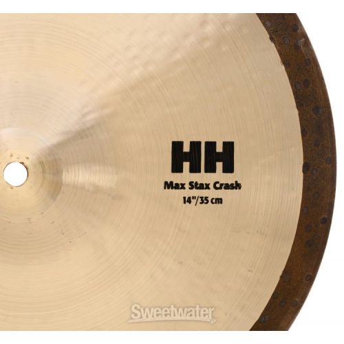  Sabian 14-inch HH Low Max Stax Cymbals