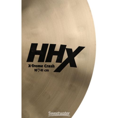  Sabian 16 inch HHX X-Treme Crash Cymbal