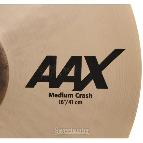  Sabian 16 inch AAX Medium Crash Cymbal