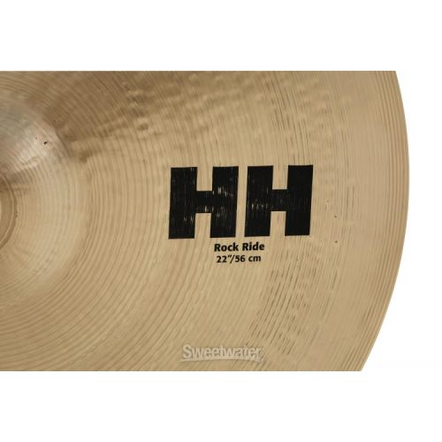  Sabian HH Rock Ride Cymbal - 22 inch