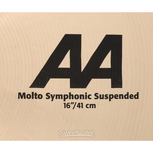  Sabian AA Molto Symphonic Suspended Cymbal - 16-inch