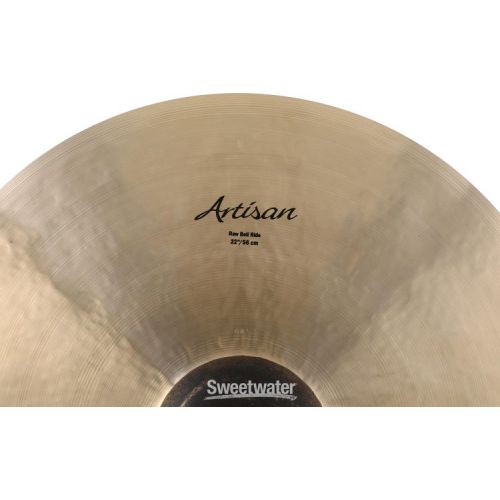  Sabian 40th Anniversary Artisan 22-inch Raw Bell Dry Ride Cymbal