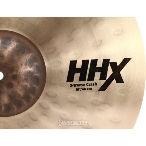  Sabian 19 inch HHX X-Treme Crash Cymbal Demo