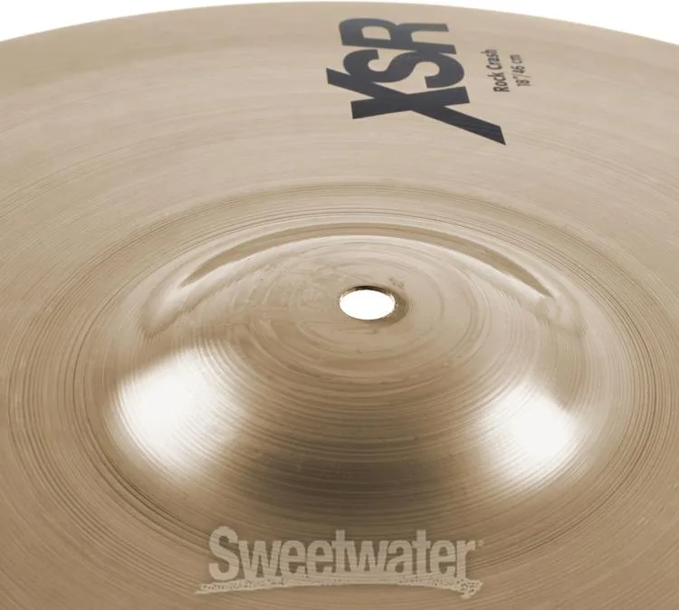  Sabian XSR Rock Performance Cymbal Set - 14/16/20 inch - with Free 18 inch Rock Crash Demo