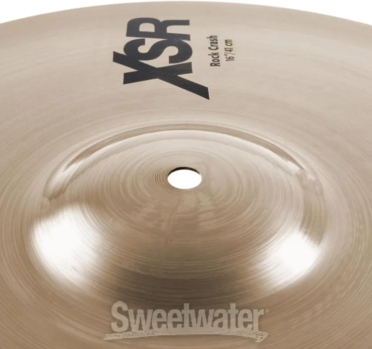  Sabian XSR Rock Performance Cymbal Set - 14/16/20 inch - with Free 18 inch Rock Crash Demo