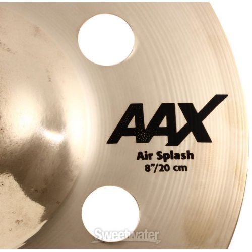  Sabian 8 inch AAX Air Splash Cymbal - Brilliant Finish