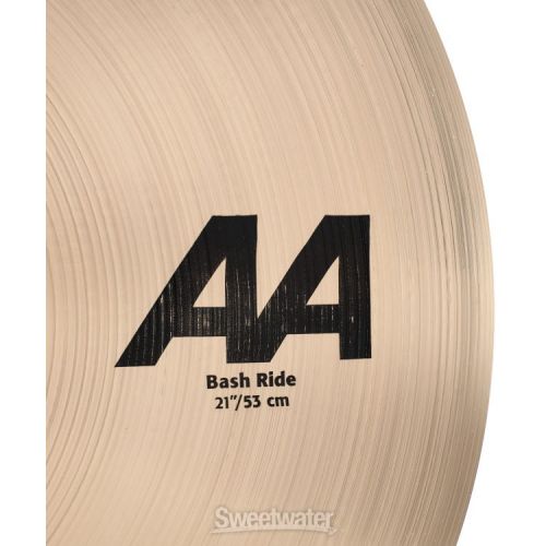  Sabian 21 inch AA Bash Ride Cymbal