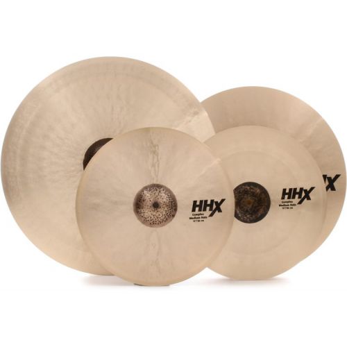  Sabian HHX Complex Performance Cymbal Set Bundle - 15/19/22-inch