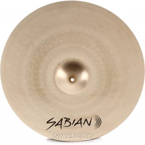  Sabian 21 inch AAX Medium Ride Cymbal - Brilliant Finish