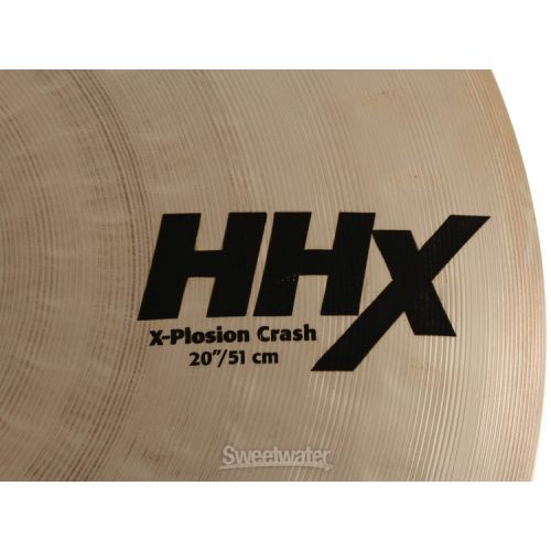  Sabian 20 inch HHX X-Plosion Crash Cymbal