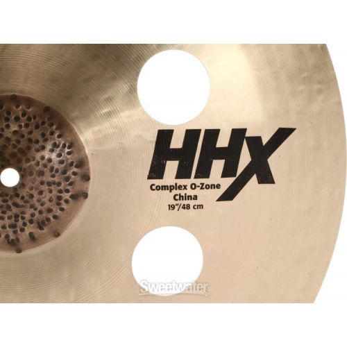  Sabian 19-inch HHX Complex O-Zone China Cymbal