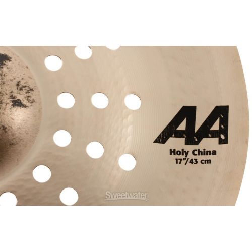  Sabian 17 inch AA Holy China Cymbal - Brilliant Finish