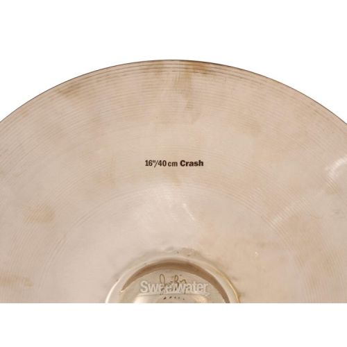  Sabian 16 inch Artisan Crash Cymbal - Brilliant Finish