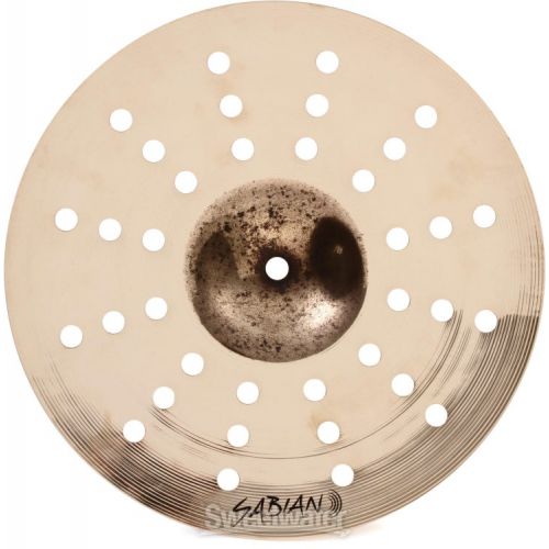  Sabian 12 inch AAX Aero Splash Cymbal - Brilliant Finish