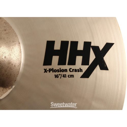  Sabian 16 inch HHX X-Plosion Crash Cymbal